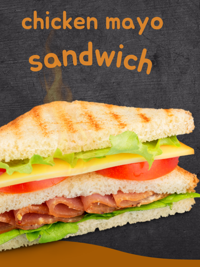chicken mayo sandwich 🍔