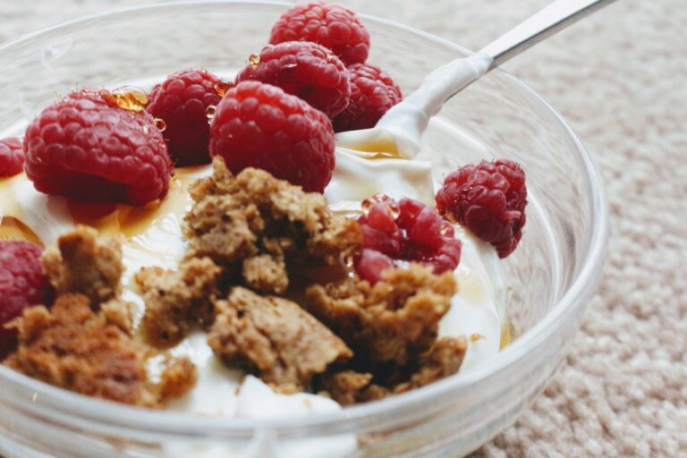 Easygoing Greek yogurt with berries and nuts recipe