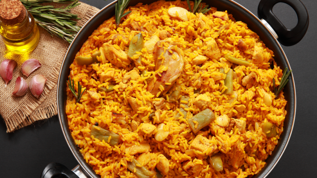 easy paella recipe chicken Imyobe