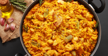 easy paella recipe chicken