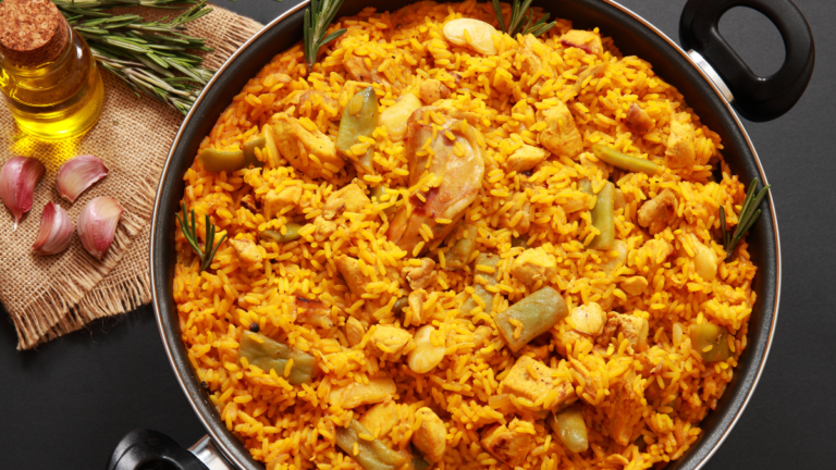easy paella recipe chicken