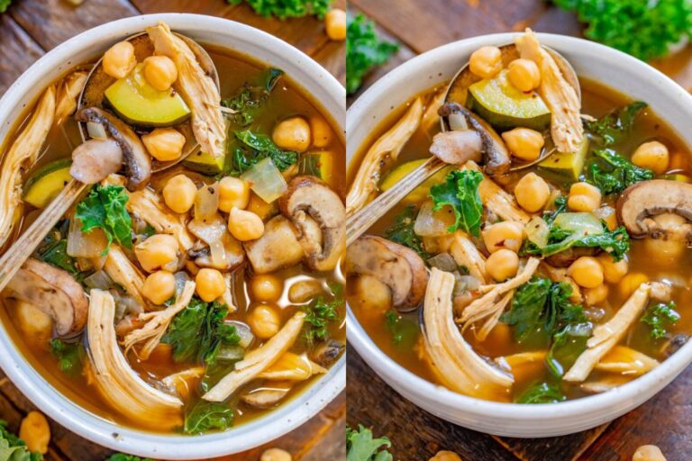 chicken and vegetable soup