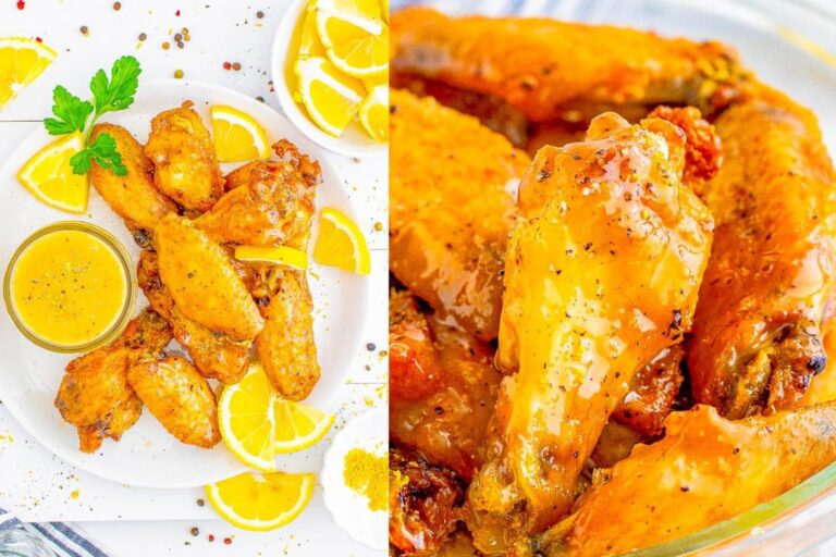 baked lemon pepper wings recipe