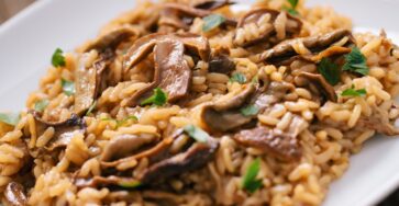 Creamy Mushroom Risotto