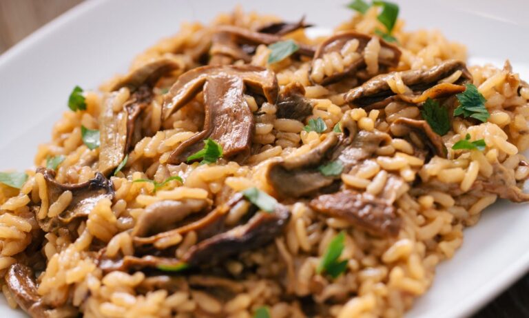 Creamy Mushroom Risotto