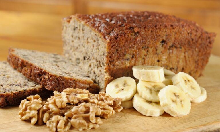 Grandma Marrs Banana Blueberry Bread