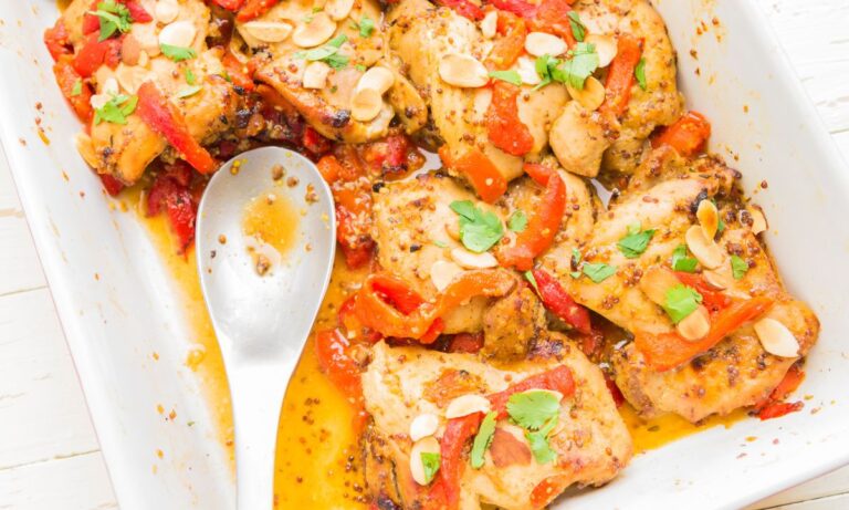 Honey Mustard Baked Chicken Breast