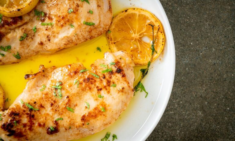 Lemon Herb Baked Chicken Breast
