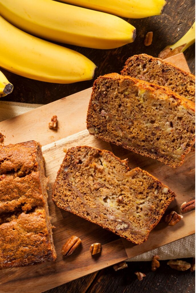 simple recipe banana nut bread