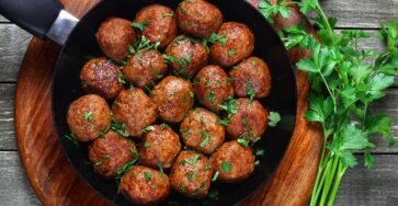 Porcupine Meatballs