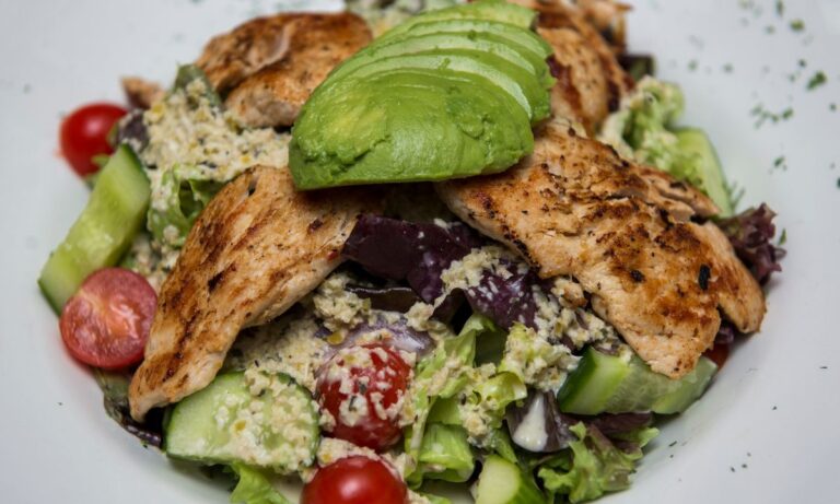 barbecue chicken salad