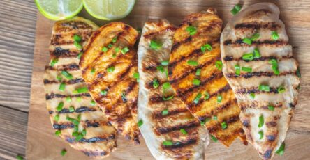 chicken breast on george foreman grill