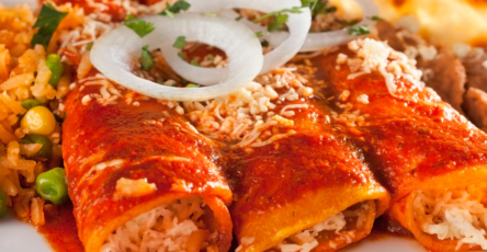 chicken mole enchiladas recipe