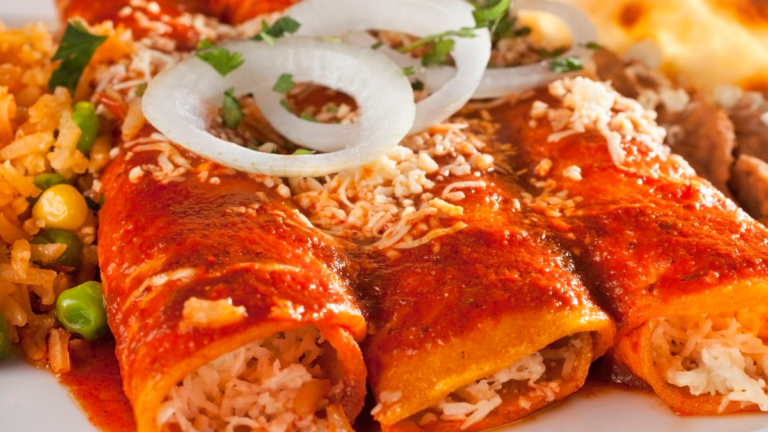 chicken mole enchiladas recipe