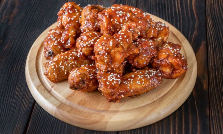 crispy grilled chicken wings
