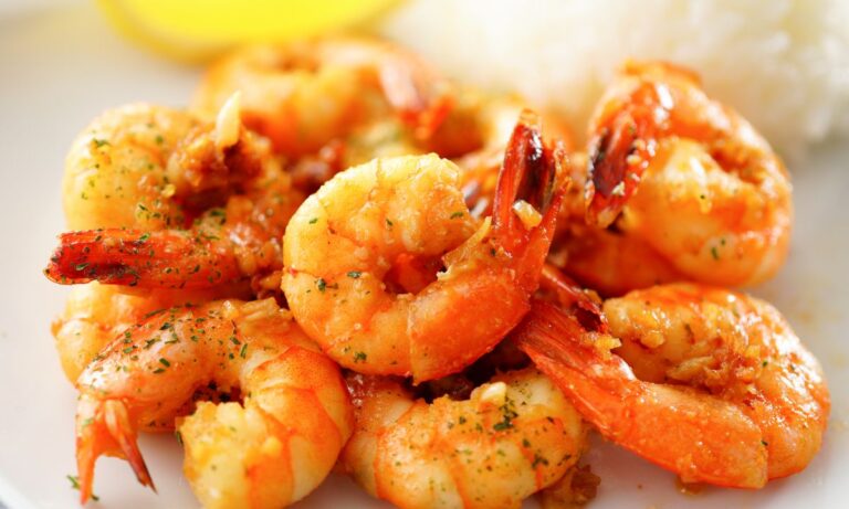 grilled garlic shrimp