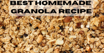 best homemade granola recipe