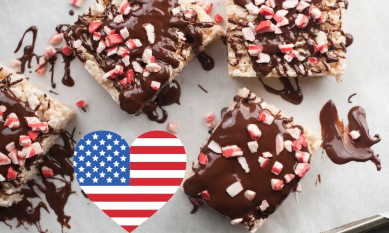 memorial day rice krispie treats