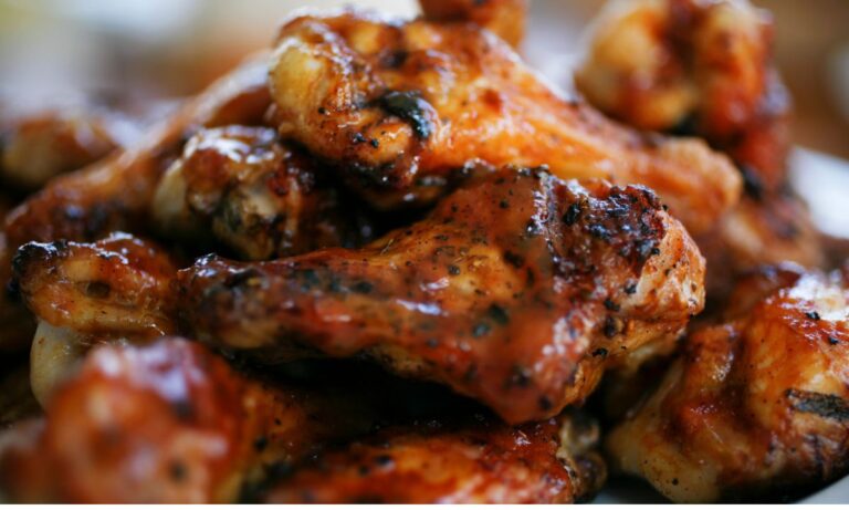 wings on pellet grill